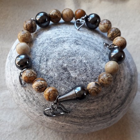 Bracelet en perles naturelles 6 ou 8 mm