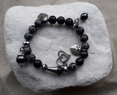 Bracelet en perles naturelles 6 ou 8 mm