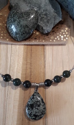 pendentif en variolite 
