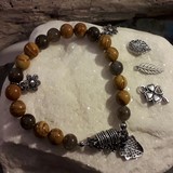 bracelets laradorite et jaspe paysage