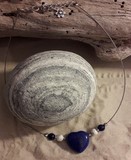 Pendentifs en coeur Lapis Lazuli 