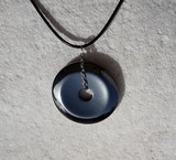 Pendentifs en donut hématite