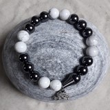 Bracelet en perles naturelles  8 mm